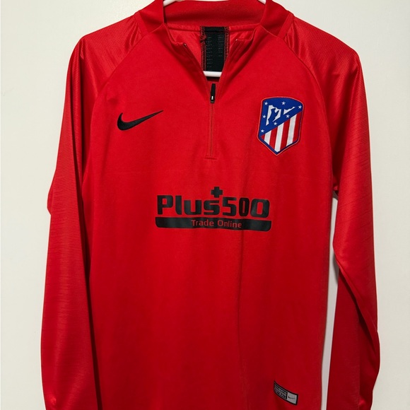 Nike Other - Nike Red Atlético Madrid Soccer Top